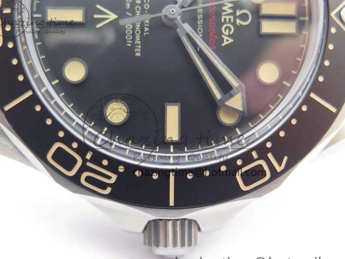 0524 Seamaster 300 “No Time to Die” Limited Edition ORF 1:1 Best Edition on SS Mesh Bracelet A8806 (Free Nato Strap) Durable 7866